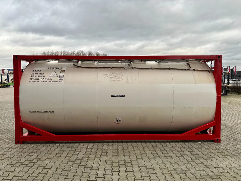 SINGAMAS 20FT ISO, 26.000L/1-COMP/3 BAFFELS/3 manholes, 5Y inspection: 06/2027 - Opslagtank: afbeelding 3 SINGAMAS 20FT ISO, 26.000L/1-COMP/3 BAFFELS/3 manholes, 5Y inspection: 06/2027 - Opslagtank: afbeelding 3