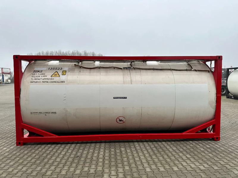SINGAMAS 20FT ISO, 26.000L/1-COMP/3 BAFFELS/3 manholes, 5Y inspection: 06/2027 - Opslagtank: afbeelding 3 SINGAMAS 20FT ISO, 26.000L/1-COMP/3 BAFFELS/3 manholes, 5Y inspection: 06/2027 - Opslagtank: afbeelding 3