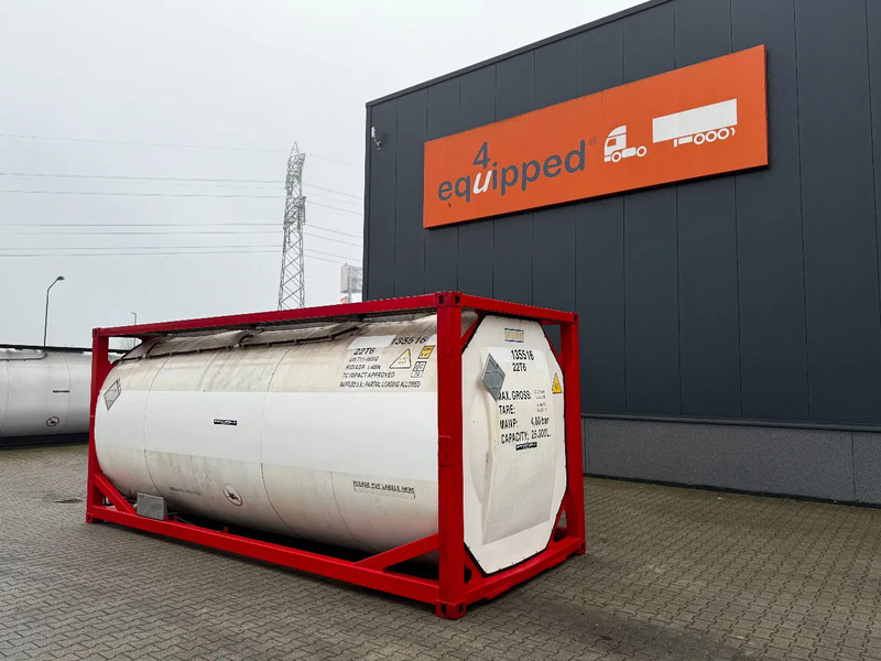 SINGAMAS 20FT ISO, 26.000L/1-COMP/3 BAFFELS/3 manholes, 5Y inspection: 07/2027 - Opslagtank: afbeelding 3 SINGAMAS 20FT ISO, 26.000L/1-COMP/3 BAFFELS/3 manholes, 5Y inspection: 07/2027 - Opslagtank: afbeelding 3