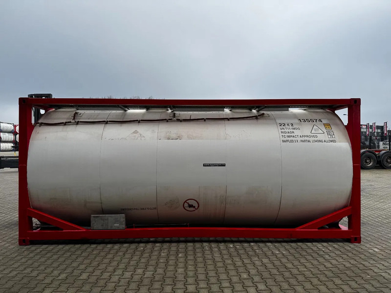 Opslagtank voor het vervoer van brandstoffen SINGAMAS 20FT ISO, 26.000L/1-COMP/3 BAFFELS/3 manholes, 5Y inspection: 11/2025: afbeelding 7