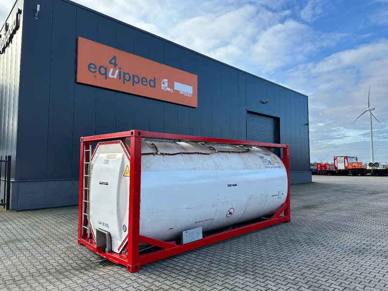 SINGAMAS 20FT ISO, 26.000L/1-COMP/3 BAFFELS/3 manholes, ADR inspectio valid till: 07/2025 - Opslagtank: afbeelding 1 SINGAMAS 20FT ISO, 26.000L/1-COMP/3 BAFFELS/3 manholes, ADR inspectio valid till: 07/2025 - Opslagtank: afbeelding 1
