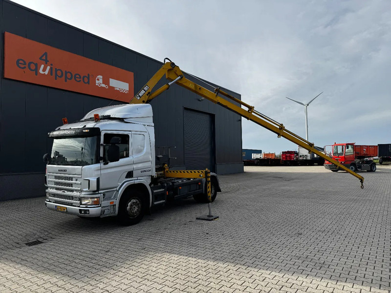 Scania P114-340 + HIAB 19-5 crane + remote / Euro-3 / 3 pedals / NL-truck / APK: 12-2025 - Kraanwagen: afbeelding 3 Scania P114-340 + HIAB 19-5 crane + remote / Euro-3 / 3 pedals / NL-truck / APK: 12-2025 - Kraanwagen: afbeelding 3
