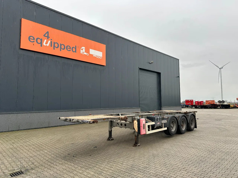 TURBO'S HOET 20FT/30FT, ADR (FL, AT), ALCOA, galvanized, BPW+DISC, liftaxle - Containertransporter/ Wissellaadbak oplegger: afbeelding 1 TURBO'S HOET 20FT/30FT, ADR (FL, AT), ALCOA, galvanized, BPW+DISC, liftaxle - Containertransporter/ Wissellaadbak oplegger: afbeelding 1