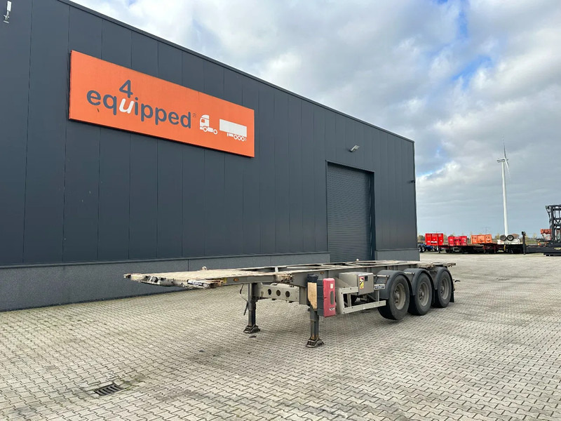 TURBO'S HOET 20FT/30FT, ADR (FL, AT, OX), empty weight: 3.720kg, ALCOA, galvanized, BPW+DISC, liftaxle - Containertransporter/ Wissellaadbak oplegger: afbeelding 1 TURBO'S HOET 20FT/30FT, ADR (FL, AT, OX), empty weight: 3.720kg, ALCOA, galvanized, BPW+DISC, liftaxle - Containertransporter/ Wissellaadbak oplegger: afbeelding 1