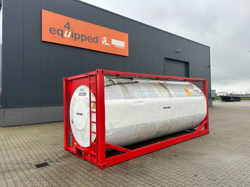 Trencor Containers 20FT ISO 25.000L T11 ADR until 9/2026 - Opslagtank: afbeelding 1 Trencor Containers 20FT ISO 25.000L T11 ADR until 9/2026 - Opslagtank: afbeelding 1