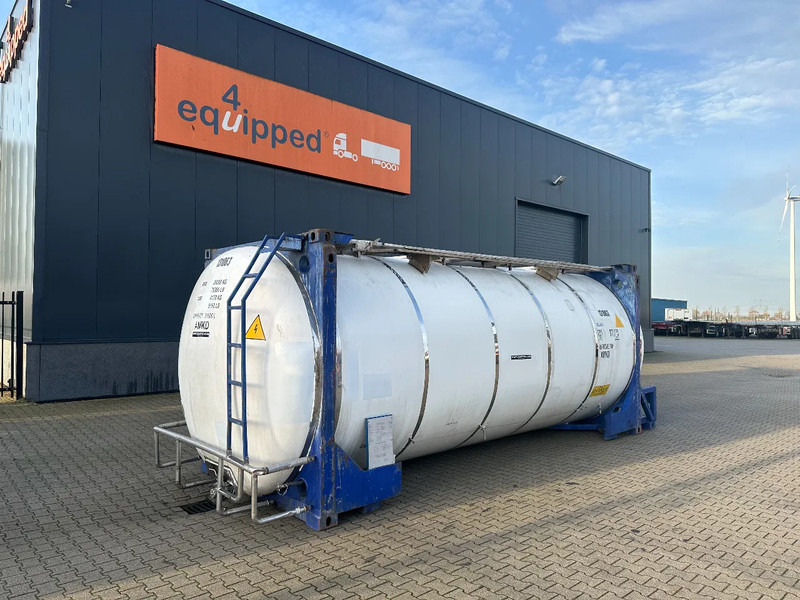 UBH Universal Bulk Handling 20 FT SWAP BODY 31.345L UN Portable T7 valid 5Y test: 04/2028 - Opslagtank: afbeelding 1 UBH Universal Bulk Handling 20 FT SWAP BODY 31.345L UN Portable T7 valid 5Y test: 04/2028 - Opslagtank: afbeelding 1