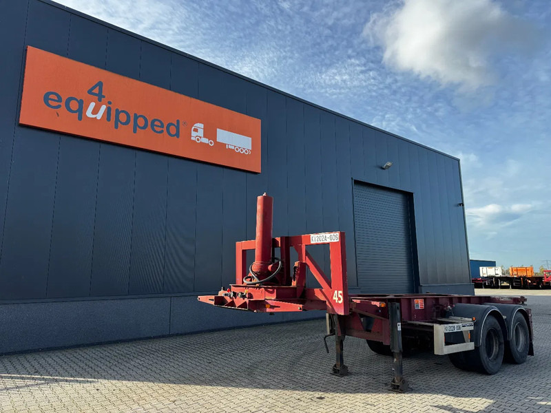 Van Hool 2 AXLE 20FT TIPPING-CHASSIS, TWIN-TIRES, BPW + DRUM, ALCOA, MOT 7/2026 - Containertransporter/ Wissellaadbak oplegger: afbeelding 1 Van Hool 2 AXLE 20FT TIPPING-CHASSIS, TWIN-TIRES, BPW + DRUM, ALCOA, MOT 7/2026 - Containertransporter/ Wissellaadbak oplegger: afbeelding 1