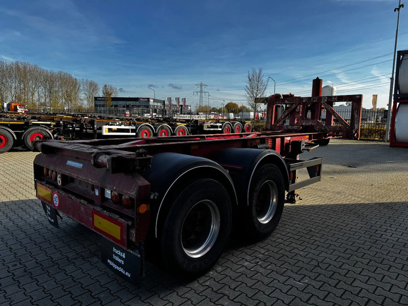 Van Hool 2 AXLE 20FT TIPPING-CHASSIS / TWIN-TIRES / BPW + DRUM / ALCOA / NL-trailer / APK - Containertransporter/ Wissellaadbak oplegger: afbeelding 4 Van Hool 2 AXLE 20FT TIPPING-CHASSIS / TWIN-TIRES / BPW + DRUM / ALCOA / NL-trailer / APK - Containertransporter/ Wissellaadbak oplegger: afbeelding 4