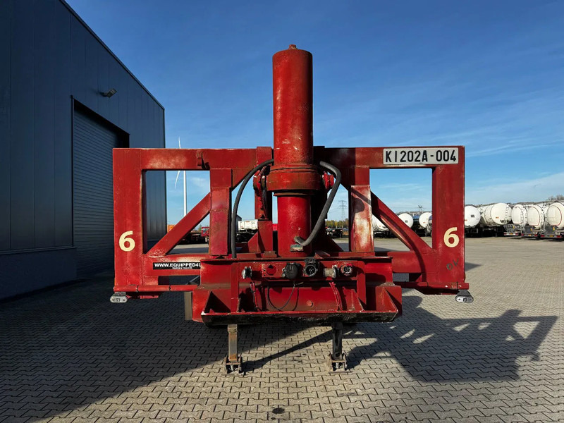 Van Hool 2 AXLE 20FT TIPPING-CHASSIS / TWIN-TIRES / BPW + DRUM / ALCOA / NL-trailer / APK - Containertransporter/ Wissellaadbak oplegger: afbeelding 5 Van Hool 2 AXLE 20FT TIPPING-CHASSIS / TWIN-TIRES / BPW + DRUM / ALCOA / NL-trailer / APK - Containertransporter/ Wissellaadbak oplegger: afbeelding 5