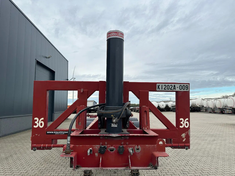 Van Hool 2 AXLE 20FT TIPPING-CHASSIS, TWIN-TIRES, BPW + DRUM, ALCOA - Containertransporter/ Wissellaadbak oplegger: afbeelding 5 Van Hool 2 AXLE 20FT TIPPING-CHASSIS, TWIN-TIRES, BPW + DRUM, ALCOA - Containertransporter/ Wissellaadbak oplegger: afbeelding 5