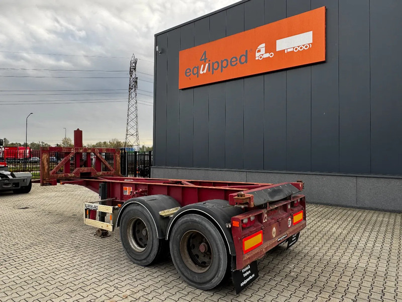 Van Hool 2 AXLE 20FT TIPPING-CHASSIS, TWIN-TIRES, BPW + DRUM - Containertransporter/ Wissellaadbak oplegger: afbeelding 4 Van Hool 2 AXLE 20FT TIPPING-CHASSIS, TWIN-TIRES, BPW + DRUM - Containertransporter/ Wissellaadbak oplegger: afbeelding 4