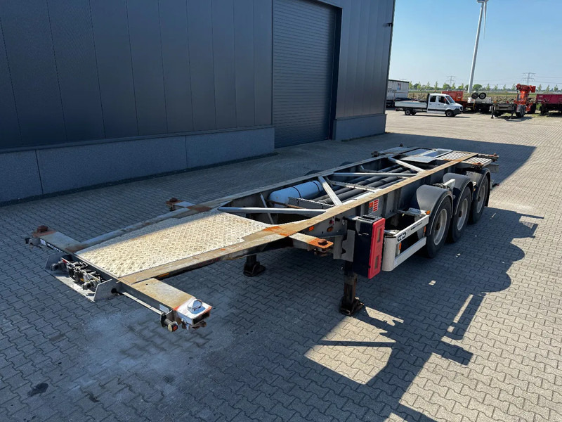Van Hool 20FT/30FT, ADR (EX/II, EX/III, FL, AT), BPW + drum, ALCOA, galvanized, liftaxle, NL-Chassis, 80% tyres - Containertransporter/ Wissellaadbak oplegger: afbeelding 2 Van Hool 20FT/30FT, ADR (EX/II, EX/III, FL, AT), BPW + drum, ALCOA, galvanized, liftaxle, NL-Chassis, 80% tyres - Containertransporter/ Wissellaadbak oplegger: afbeelding 2