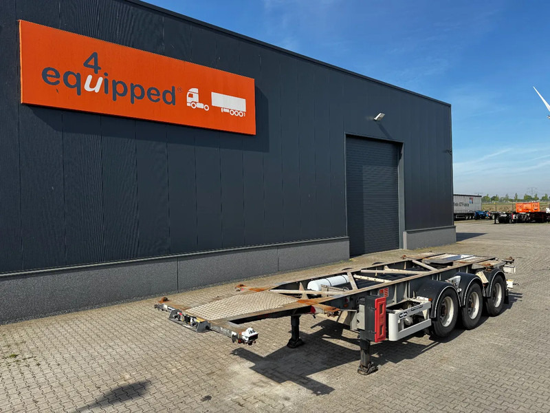 Van Hool 20FT/30FT, ADR (EX/II, EX/III, FL, AT), BPW + drum, ALCOA, galvanized, liftaxle, NL-Chassis - Containertransporter/ Wissellaadbak oplegger: afbeelding 1 Van Hool 20FT/30FT, ADR (EX/II, EX/III, FL, AT), BPW + drum, ALCOA, galvanized, liftaxle, NL-Chassis - Containertransporter/ Wissellaadbak oplegger: afbeelding 1