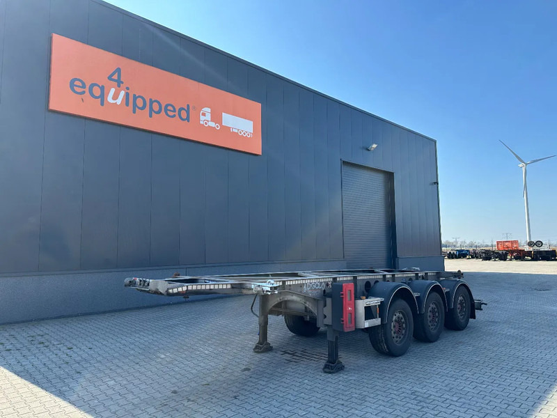 Van Hool 20FT ADR (EX/II, EX/III, FL, AT), SAF + DISC, empty weight: 2.990kg, galvanized, SAF Intradisc, NL-Chassis, ALCOA - Containertransporter/ Wissellaadbak oplegger: afbeelding 1 Van Hool 20FT ADR (EX/II, EX/III, FL, AT), SAF + DISC, empty weight: 2.990kg, galvanized, SAF Intradisc, NL-Chassis, ALCOA - Containertransporter/ Wissellaadbak oplegger: afbeelding 1