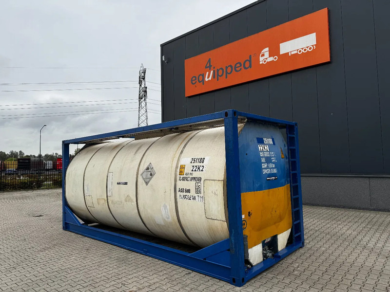 Van Hool 20FT ISO, 25.000L / 1-COMP / T11/ valid 2,5Y till 11-2026 - Tankcontainer: afbeelding 3 Van Hool 20FT ISO, 25.000L / 1-COMP / T11/ valid 2,5Y till 11-2026 - Tankcontainer: afbeelding 3