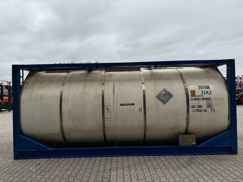 Van Hool 20FT ISO, 25.000L / 1-COMP / T11/ valid 2,5Y till 11-2026 - Tankcontainer: afbeelding 5 Van Hool 20FT ISO, 25.000L / 1-COMP / T11/ valid 2,5Y till 11-2026 - Tankcontainer: afbeelding 5