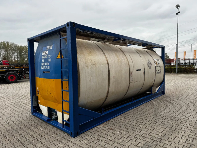 Van Hool 20FT ISO, 25.000L / 1-COMP / T11/ valid 2,5Y till 11-2026 - Tankcontainer: afbeelding 4 Van Hool 20FT ISO, 25.000L / 1-COMP / T11/ valid 2,5Y till 11-2026 - Tankcontainer: afbeelding 4