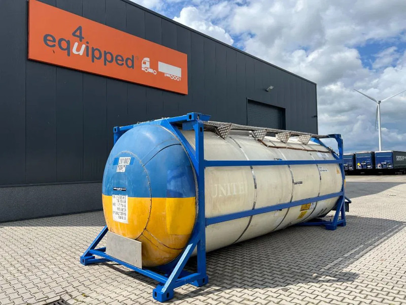 Van Hool 20FT SWAPBODY 28.075L, UN PORTABLE, T11, valid 5Y- + CSC inspection: 10/2025 - Opslagtank: afbeelding 1 Van Hool 20FT SWAPBODY 28.075L, UN PORTABLE, T11, valid 5Y- + CSC inspection: 10/2025 - Opslagtank: afbeelding 1