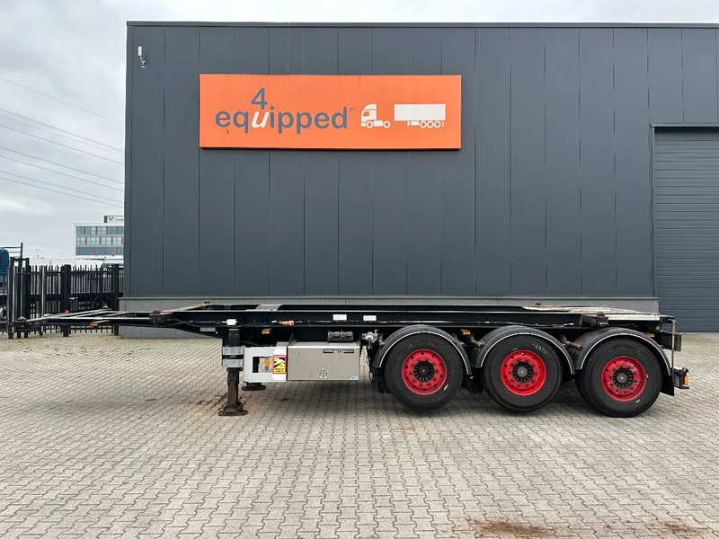 Van Hool 20FT Tipping-chassis, ADR (EX/II, EX/III, FL, AT, OX), SAF, 2 liftaxles, APK/ADR: 06-2026 - Containertransporter/ Wissellaadbak oplegger: afbeelding 3 Van Hool 20FT Tipping-chassis, ADR (EX/II, EX/III, FL, AT, OX), SAF, 2 liftaxles, APK/ADR: 06-2026 - Containertransporter/ Wissellaadbak oplegger: afbeelding 3