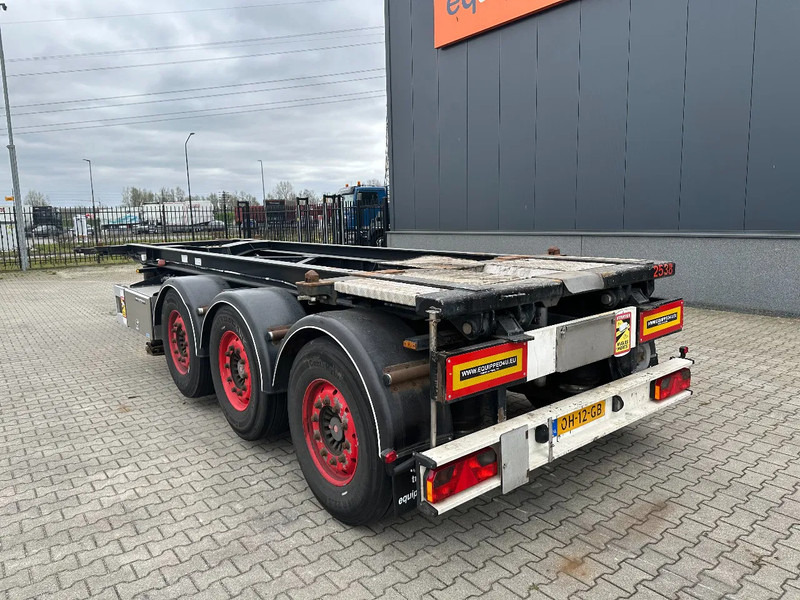 Van Hool 20FT Tipping-chassis, ADR (EX/II, EX/III, FL, AT, OX), SAF, 2 liftaxles, APK/ADR: 06-2026 - Containertransporter/ Wissellaadbak oplegger: afbeelding 4 Van Hool 20FT Tipping-chassis, ADR (EX/II, EX/III, FL, AT, OX), SAF, 2 liftaxles, APK/ADR: 06-2026 - Containertransporter/ Wissellaadbak oplegger: afbeelding 4
