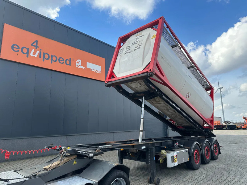 Van Hool 20FT Tipping-chassis, ADR (EX/II, EX/III, FL, AT), SAF, 2 liftaxles, APK/ADR: 06-2025 - Containertransporter/ Wissellaadbak oplegger: afbeelding 1 Van Hool 20FT Tipping-chassis, ADR (EX/II, EX/III, FL, AT), SAF, 2 liftaxles, APK/ADR: 06-2025 - Containertransporter/ Wissellaadbak oplegger: afbeelding 1