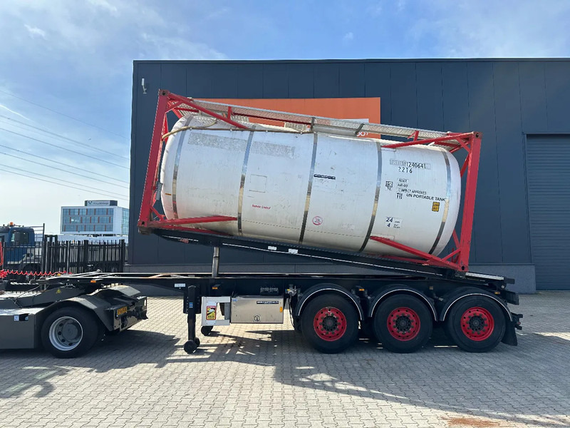 Van Hool 20FT Tipping-chassis, ADR (EX/II, EX/III, FL, AT), SAF, 2 liftaxles, APK/ADR: 10-2025 - Containertransporter/ Wissellaadbak oplegger: afbeelding 3 Van Hool 20FT Tipping-chassis, ADR (EX/II, EX/III, FL, AT), SAF, 2 liftaxles, APK/ADR: 10-2025 - Containertransporter/ Wissellaadbak oplegger: afbeelding 3