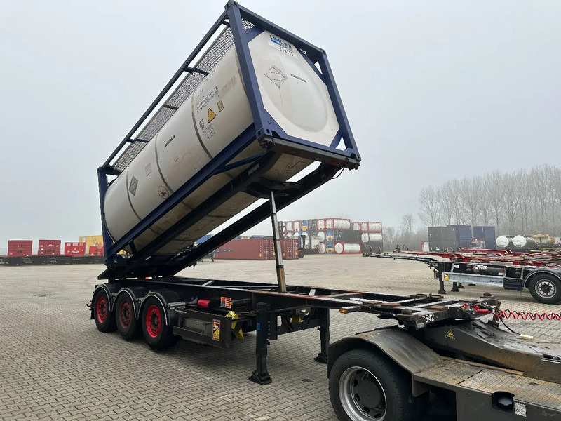 Van Hool 20FT Tipping-chassis, ADR (EX/II, EX/III, FL, AT), SAF, 2 liftaxles - Containertransporter/ Wissellaadbak oplegger: afbeelding 3 Van Hool 20FT Tipping-chassis, ADR (EX/II, EX/III, FL, AT), SAF, 2 liftaxles - Containertransporter/ Wissellaadbak oplegger: afbeelding 3