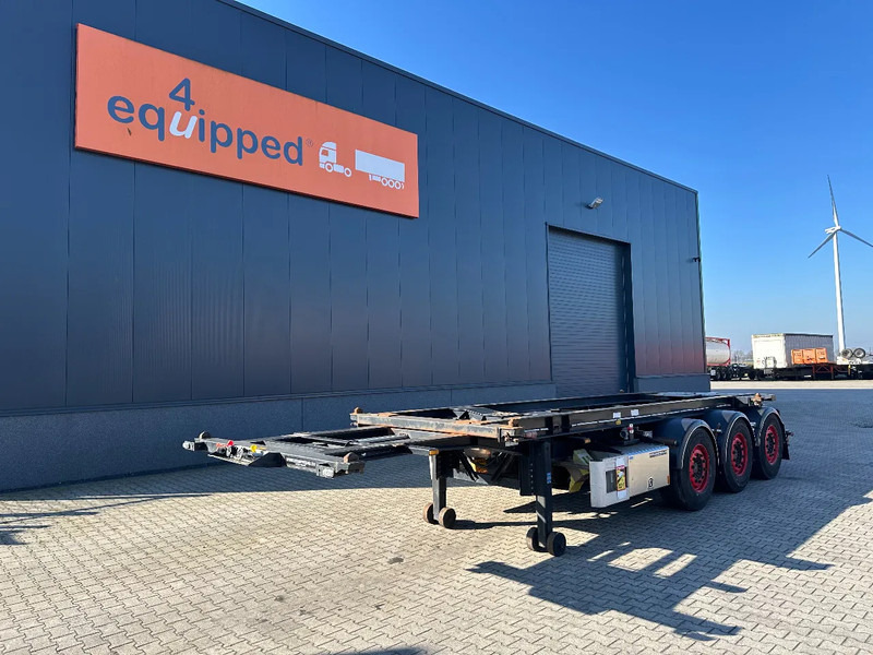 Van Hool 20FT Tipping-chassis, ADR (EX/II, EX/III, FL, AT), SAF, 2 liftaxles - Containertransporter/ Wissellaadbak oplegger: afbeelding 2 Van Hool 20FT Tipping-chassis, ADR (EX/II, EX/III, FL, AT), SAF, 2 liftaxles - Containertransporter/ Wissellaadbak oplegger: afbeelding 2