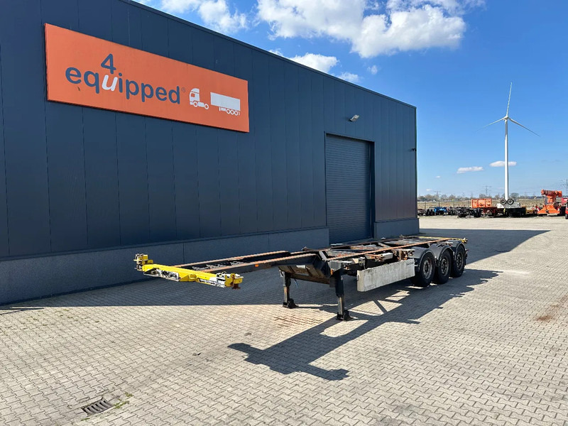 Van Hool 40FT HC-chassis, SAF, Intradisc, liftaxle, extendable - Containertransporter/ Wissellaadbak oplegger: afbeelding 1 Van Hool 40FT HC-chassis, SAF, Intradisc, liftaxle, extendable - Containertransporter/ Wissellaadbak oplegger: afbeelding 1