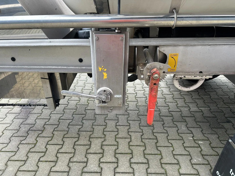 Tankoplegger voor het vervoer van voedsel Van Hool LEVENSMIDDELEN / 39.000L / 3-KAMMER / INOX / NL-Auflieger / APK: 05/2026: afbeelding 19
