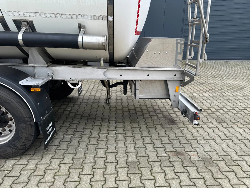 Tankoplegger voor het vervoer van voedsel Van Hool LEVENSMIDDELEN / 39.000L / 3-KAMMER / INOX / NL-Auflieger / APK: 05/2026: afbeelding 17