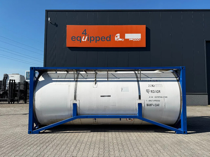 Welfit Oddy 20FT ISO, 23.910L / 1-COMP. , T11, valid 5Y inspection till 10/2027 - Opslagtank: afbeelding 2 Welfit Oddy 20FT ISO, 23.910L / 1-COMP. , T11, valid 5Y inspection till 10/2027 - Opslagtank: afbeelding 2