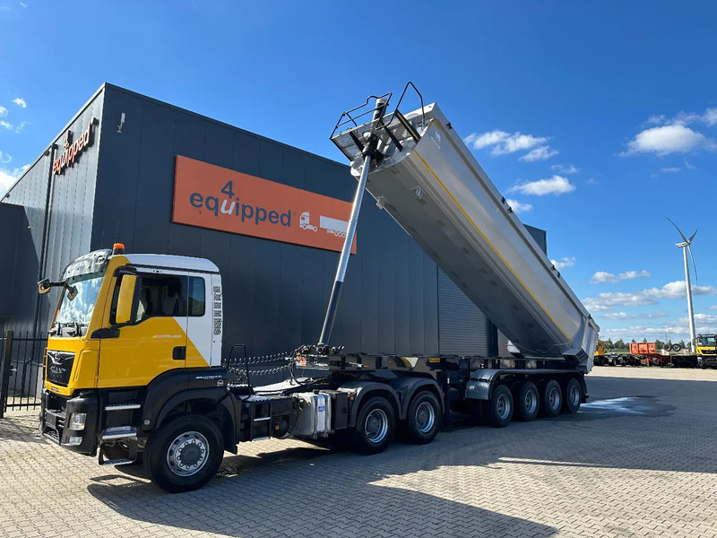 Wielton NEW / UNUSED 4-axle HEAVY-DUTY tipper, HARDOX, 16 tires, 32CBM, NO DOCUMENTS!!! - Kipper oplegger: afbeelding 3 Wielton NEW / UNUSED 4-axle HEAVY-DUTY tipper, HARDOX, 16 tires, 32CBM, NO DOCUMENTS!!! - Kipper oplegger: afbeelding 3