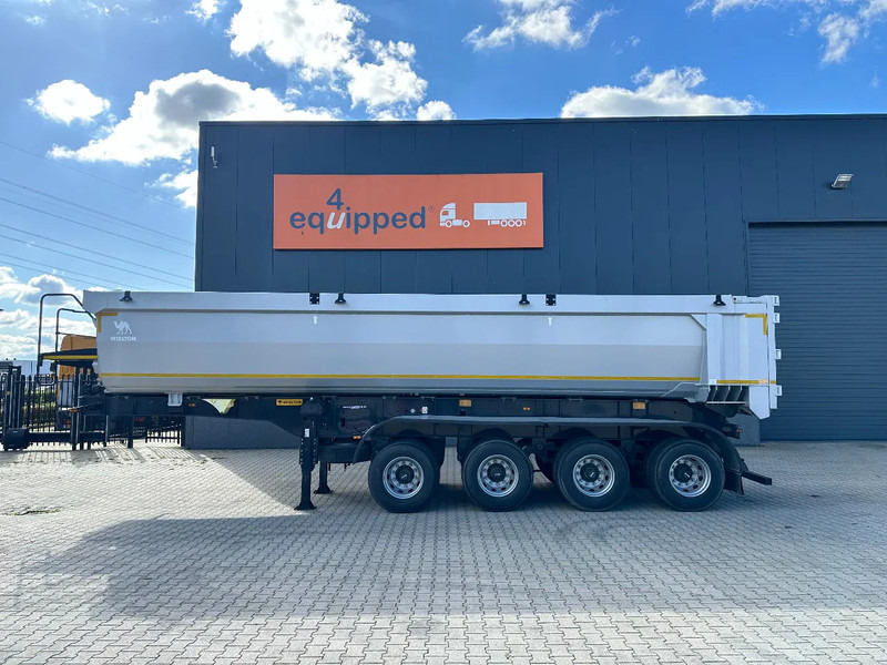 Wielton NEW / UNUSED 4-axle HEAVY-DUTY tipper, HARDOX, 16 tires, 32CBM, NO DOCUMENTS!!! - Kipper oplegger: afbeelding 4 Wielton NEW / UNUSED 4-axle HEAVY-DUTY tipper, HARDOX, 16 tires, 32CBM, NO DOCUMENTS!!! - Kipper oplegger: afbeelding 4