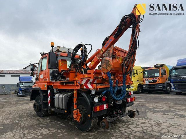 Unimog U400/ Zweiwege/ Rail/ Gleis/Mulag - Gemeentelijke machine/ Speciaal: afbeelding 5 Unimog U400/ Zweiwege/ Rail/ Gleis/Mulag - Gemeentelijke machine/ Speciaal: afbeelding 5