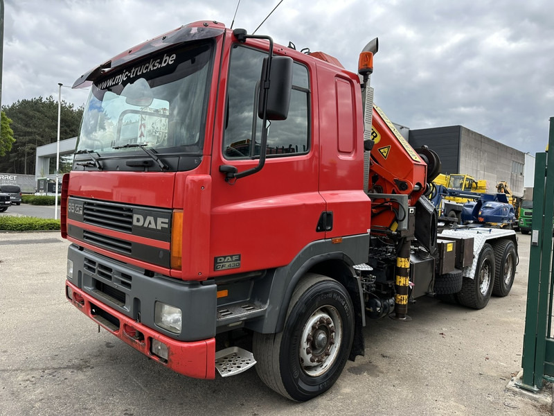 DAF 85 CF 430 6x4 CRANE PK 32.000 F (7x) + WINCH - EURO 2 - MANUAL ZF - HUB REDUCTION / STEEL SPRING - BE TRUCK - Kraanwagen: afbeelding 3 DAF 85 CF 430 6x4 CRANE PK 32.000 F (7x) + WINCH - EURO 2 - MANUAL ZF - HUB REDUCTION / STEEL SPRING - BE TRUCK - Kraanwagen: afbeelding 3