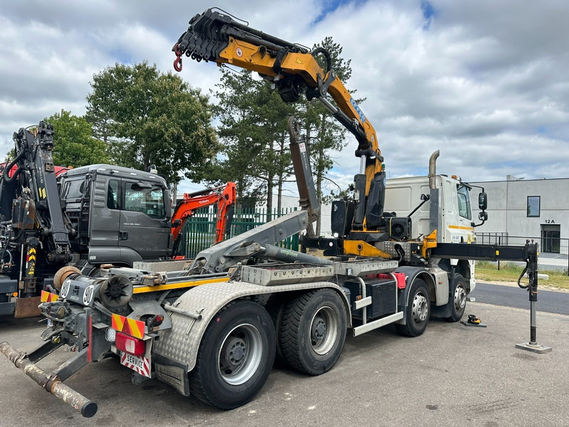 DAF CF 480 8x4 HOOKLIFT + CRANE (19m!) EFFER 205 / 6S + WINCH - RETARDER - *165.000km* - VERY NICE - Haakarmsysteem vrachtwagen, Kraanwagen: afbeelding 5 DAF CF 480 8x4 HOOKLIFT + CRANE (19m!) EFFER 205 / 6S + WINCH - RETARDER - *165.000km* - VERY NICE - Haakarmsysteem vrachtwagen, Kraanwagen: afbeelding 5
