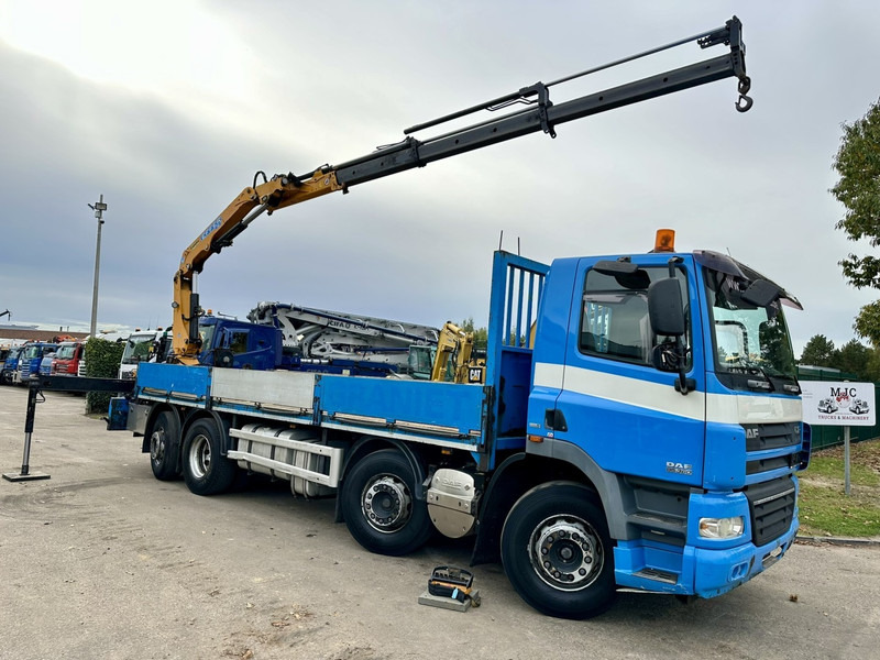 DAF CF 85.360 8x2 PLATFORM 7m35 + CRANE EFFER 165-3S + RADIO - MANUAL GEARBOX ZF - EURO 5 - BE TRUCK - Kraanwagen: afbeelding 1 DAF CF 85.360 8x2 PLATFORM 7m35 + CRANE EFFER 165-3S + RADIO - MANUAL GEARBOX ZF - EURO 5 - BE TRUCK - Kraanwagen: afbeelding 1