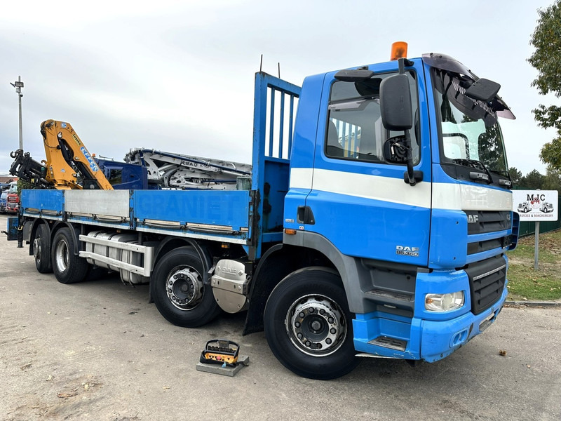 DAF CF 85.360 8x2 PLATFORM 7m35 + CRANE EFFER 165-3S + RADIO - MANUAL GEARBOX ZF - EURO 5 - BE TRUCK - Kraanwagen: afbeelding 2 DAF CF 85.360 8x2 PLATFORM 7m35 + CRANE EFFER 165-3S + RADIO - MANUAL GEARBOX ZF - EURO 5 - BE TRUCK - Kraanwagen: afbeelding 2