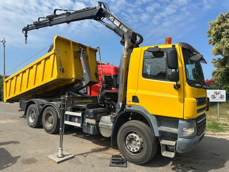 DAF CF 85.410 6X4 21T HOOKLIFT + CRANE HIAB 166-3 HIPRO + ROTATOR - 5/6F - RETARDER - TÜV 10/2025 - EURO 5 - BE TRUCK - Haakarmsysteem vrachtwagen, Kraanwagen: afbeelding 1 DAF CF 85.410 6X4 21T HOOKLIFT + CRANE HIAB 166-3 HIPRO + ROTATOR - 5/6F - RETARDER - TÜV 10/2025 - EURO 5 - BE TRUCK - Haakarmsysteem vrachtwagen, Kraanwagen: afbeelding 1