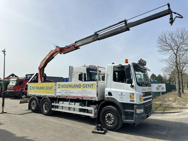 DAF CF 85.460 6x2 LIFT+STEERING AXLE  + CRANE PALFINGER PK 18500 (3x) + RADIO + ROTATOR - EURO 5 - AS TRONIC - BE TRUCK - Kraanwagen: afbeelding 1 DAF CF 85.460 6x2 LIFT+STEERING AXLE  + CRANE PALFINGER PK 18500 (3x) + RADIO + ROTATOR - EURO 5 - AS TRONIC - BE TRUCK - Kraanwagen: afbeelding 1
