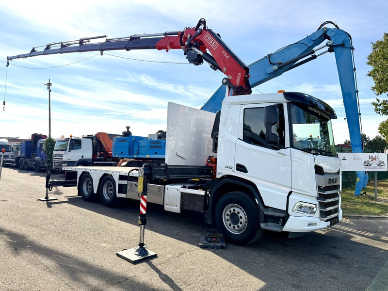 DAF XD 450 6x4 PRITSCHE + (24m) KRAN FASSI F345 8x + WINCH - 35.000km - *TOP CONDITION* - BE TRUCK - Vrachtwagen met open laadbak, Kraanwagen: afbeelding 2 DAF XD 450 6x4 PRITSCHE + (24m) KRAN FASSI F345 8x + WINCH - 35.000km - *TOP CONDITION* - BE TRUCK - Vrachtwagen met open laadbak, Kraanwagen: afbeelding 2