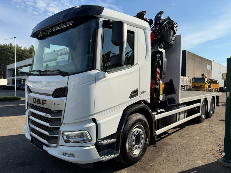 DAF XD 450 6x4 PRITSCHE + (24m) KRAN FASSI F345 8x + WINCH - 35.000km - *TOP CONDITION* - BE TRUCK - Vrachtwagen met open laadbak, Kraanwagen: afbeelding 4 DAF XD 450 6x4 PRITSCHE + (24m) KRAN FASSI F345 8x + WINCH - 35.000km - *TOP CONDITION* - BE TRUCK - Vrachtwagen met open laadbak, Kraanwagen: afbeelding 4
