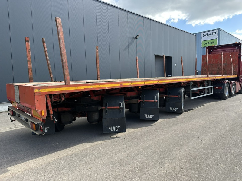 Faymonville T5AZG 48T - 28m! TELEMAX / TELETRAILER - 3 HYDR STEERING AXLES - BPW - BELGIAN REGISTRATION - Vlakke/ Open oplegger: afbeelding 5 Faymonville T5AZG 48T - 28m! TELEMAX / TELETRAILER - 3 HYDR STEERING AXLES - BPW - BELGIAN REGISTRATION - Vlakke/ Open oplegger: afbeelding 5