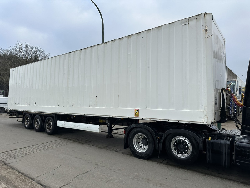 Krone 3-AXLES MB - CLOSED BOX / KIST / KOFFER - AIR SUSPENSION - 2m80 interior hieght - DISC - BE papers - nice condition - Gesloten oplegger: afbeelding 3 Krone 3-AXLES MB - CLOSED BOX / KIST / KOFFER - AIR SUSPENSION - 2m80 interior hieght - DISC - BE papers - nice condition - Gesloten oplegger: afbeelding 3