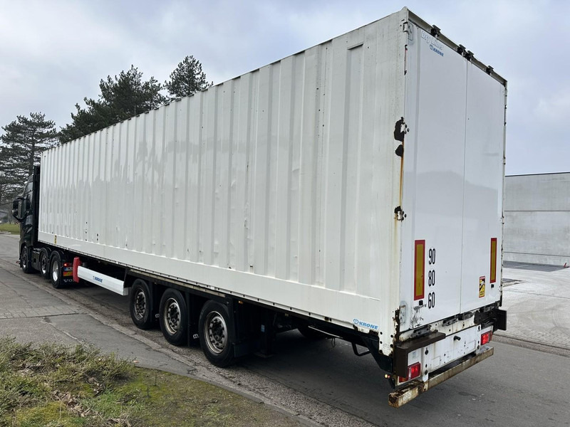 Krone 3-AXLES MB - CLOSED BOX / KIST / KOFFER - AIR SUSPENSION - 2m80 interior hieght - DISC - BE papers - nice condition - Gesloten oplegger: afbeelding 2 Krone 3-AXLES MB - CLOSED BOX / KIST / KOFFER - AIR SUSPENSION - 2m80 interior hieght - DISC - BE papers - nice condition - Gesloten oplegger: afbeelding 2