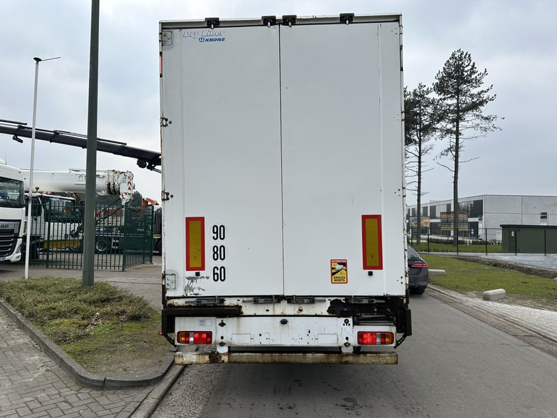 Krone 3-AXLES MB - CLOSED BOX / KIST / KOFFER - AIR SUSPENSION - 2m80 interior hieght - DISC - BE papers - nice condition - Gesloten oplegger: afbeelding 5 Krone 3-AXLES MB - CLOSED BOX / KIST / KOFFER - AIR SUSPENSION - 2m80 interior hieght - DISC - BE papers - nice condition - Gesloten oplegger: afbeelding 5