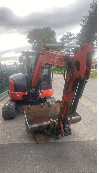 Kubota U48-4 FULL HYDR FUNCTIONS - *2300h* - BLADE - A/C - 3 BUCKETS - Minigraafmachine: afbeelding 5 Kubota U48-4 FULL HYDR FUNCTIONS - *2300h* - BLADE - A/C - 3 BUCKETS - Minigraafmachine: afbeelding 5