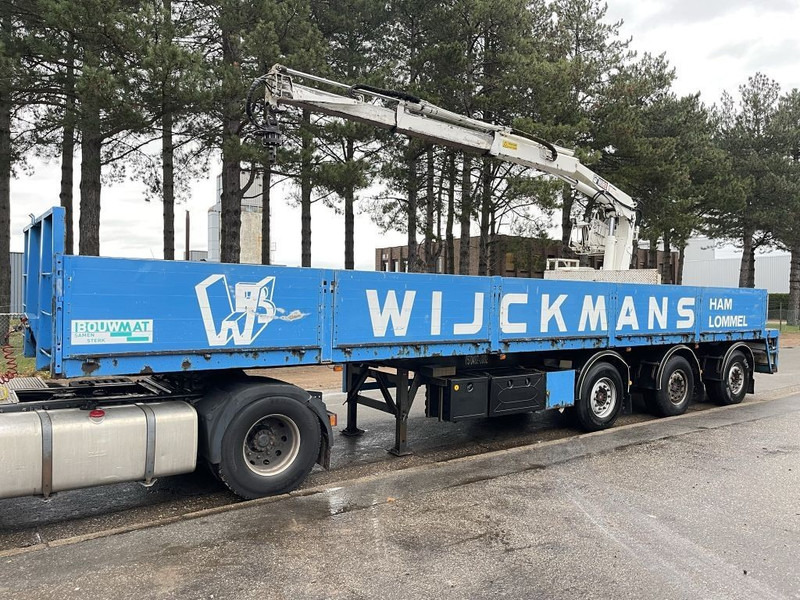 Kwb STEENOPLEGGER KRAAN HIAB R130-F2 - 2x EXT + ROTATOR - 2x STUURASSEN - SCHIJFREMMEN - SAF ASSEN - Vlakke/ Open oplegger: afbeelding 1 Kwb STEENOPLEGGER KRAAN HIAB R130-F2 - 2x EXT + ROTATOR - 2x STUURASSEN - SCHIJFREMMEN - SAF ASSEN - Vlakke/ Open oplegger: afbeelding 1