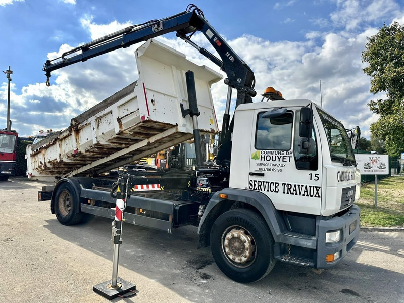 MAN LC 18.280 18T 4x2 TIPPER + CRANE (2018!!!) HIAB 099 E-2 DUO (921h!) - *157.000km* - FULL AIR - BE TRUCK - Kipper vrachtwagen, Kraanwagen: afbeelding 1 MAN LC 18.280 18T 4x2 TIPPER + CRANE (2018!!!) HIAB 099 E-2 DUO (921h!) - *157.000km* - FULL AIR - BE TRUCK - Kipper vrachtwagen, Kraanwagen: afbeelding 1